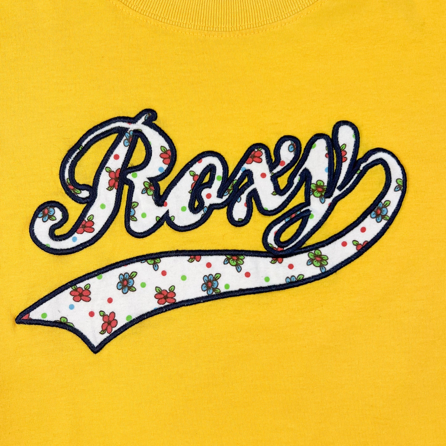 Yellow Roxy Baby Tee