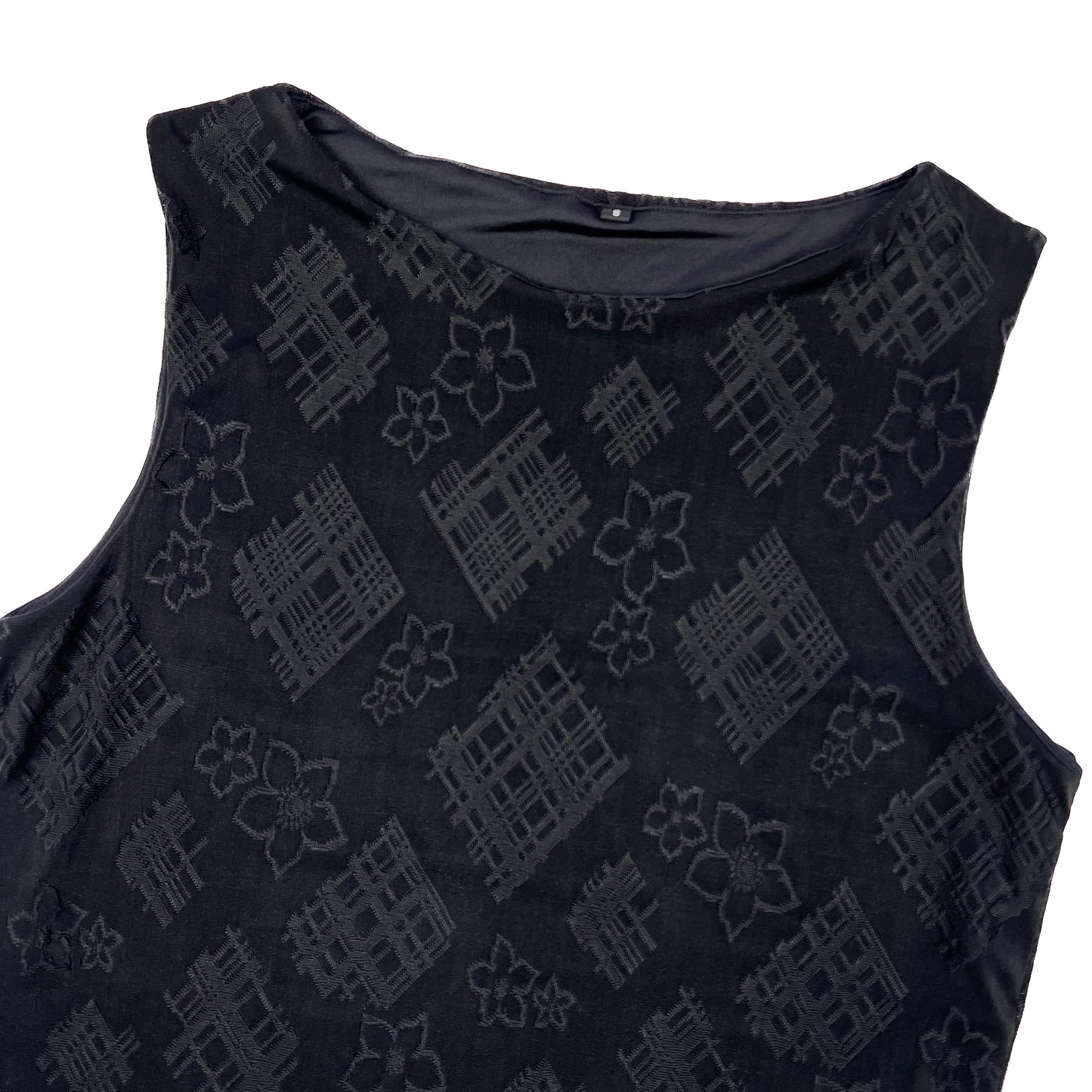 Cameron Tank / Black Texture