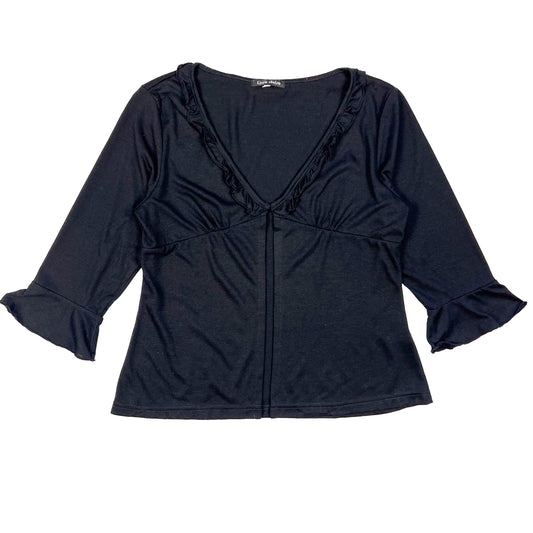 Black Cardi Top